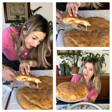La pizza farcita di Alessandra Nioi